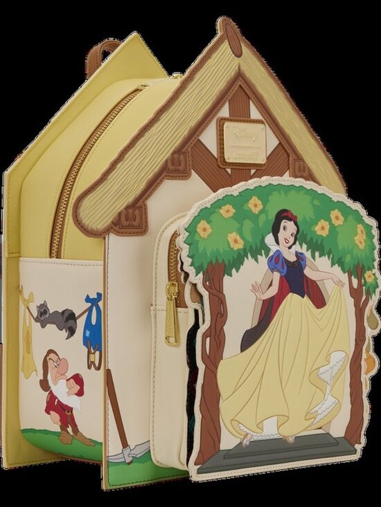Snow White Cottage Mini Backpack NWT​ main image 5